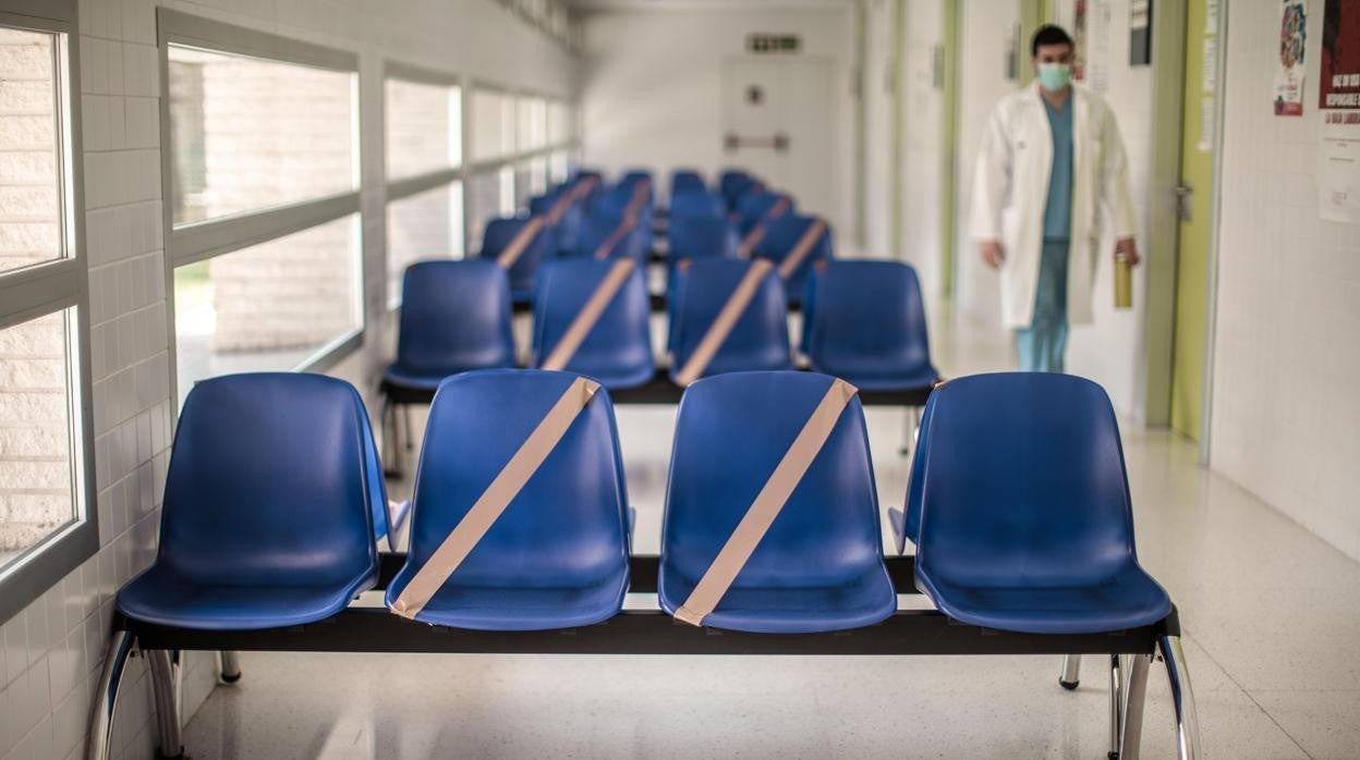 Imagen de archivo de un centro de salud en Valencia durante la pandemia del coronavirus