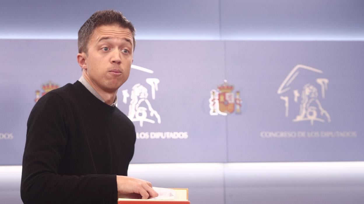 El líder de Más Madrid, Íñigo Errejón