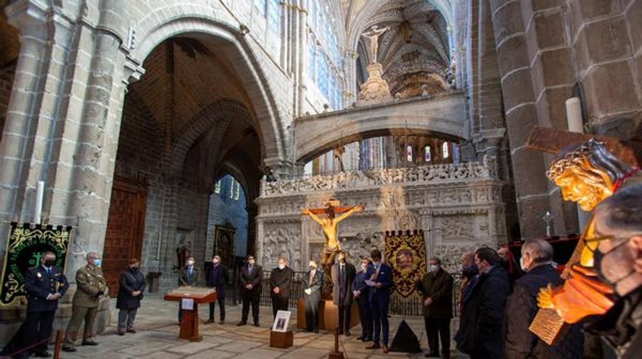 La catedral de Ávila en Semana Santa