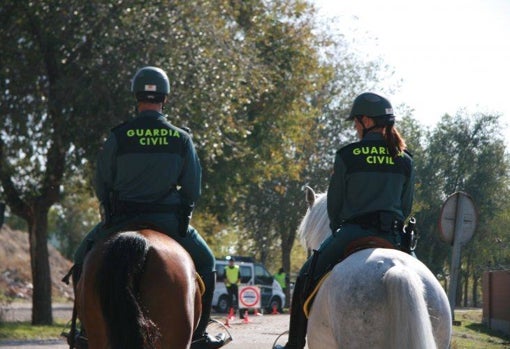 Incendios, desaparecidos o festivales: así actúa el único Escuadrón de Caballería de la Guardia Civil