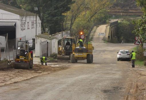 Obras en Caspe, financiadas por el PLUS de la Diputación de Zaragoza