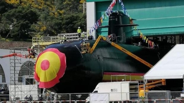 Sigue en vídeo la ceremonia de puesta a flote del submarino Isaac Peral S-81