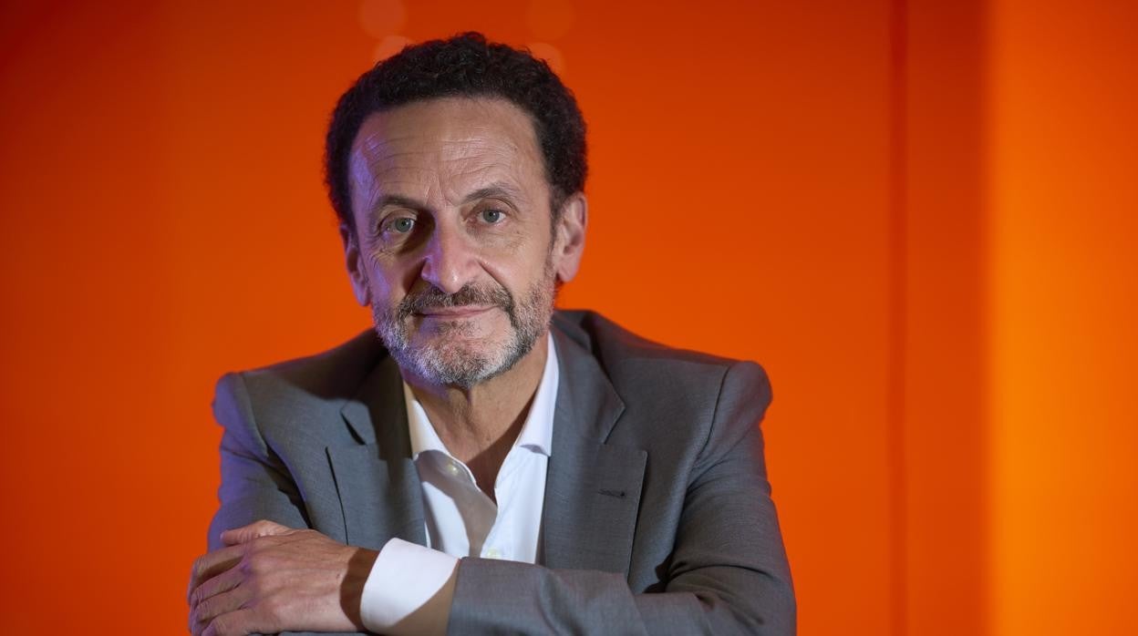 El candidato de Cs para las elecciones autonómicas del 4-M, antes de su entrevista con ABC