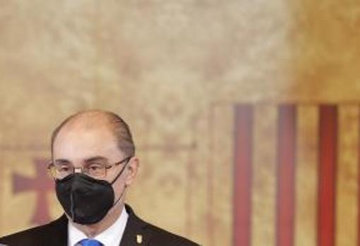 Javier Lambán, presidente de Aragón y líder regional del PSOE