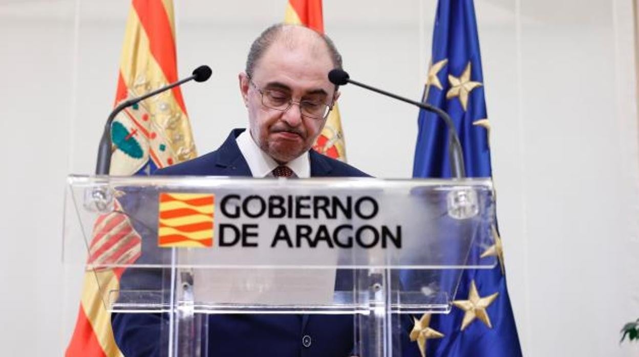 Javier Lambán, presidente de Aragón y líder regional del PSOE