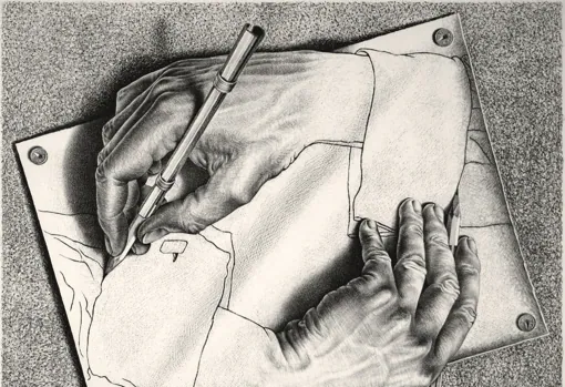 'Manos dibujando', de 1948