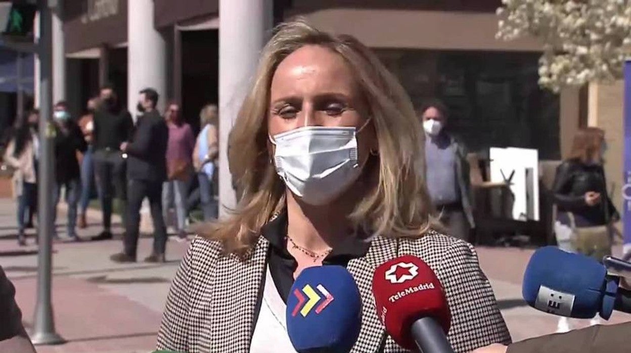La secretaria general del PP de Madrid, Ana Camins
