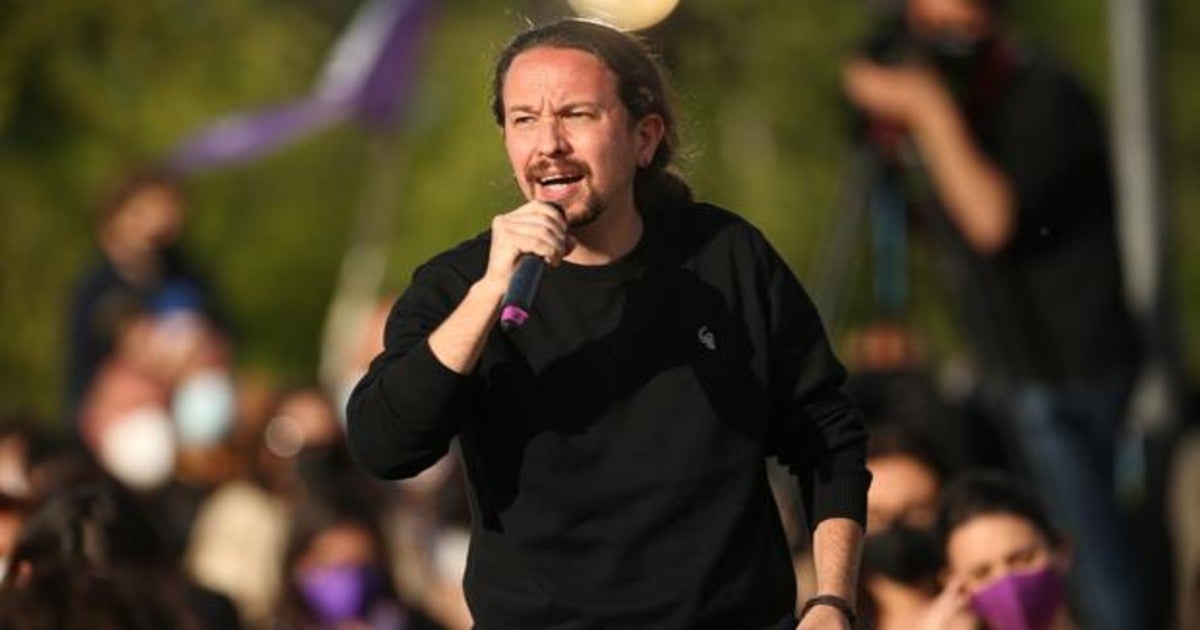 Iglesias: «PP y Vox son los enemigos arrogantes y violentos de la democracia»