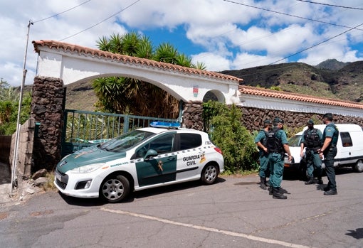 La Guardia Civil registra nuevamente la propiedad del padre de las niñas