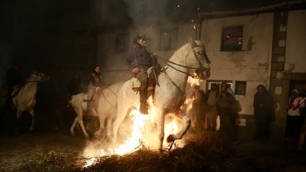 Condenan al Ayuntamiento de San Bartolomé de Pinares por lesiones de un espectador en «Las Luminarias»