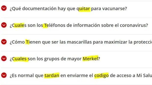 «¿Cuáles son los grupos de mayor Merkel?», la delirante versión en castellano de la web de Salud de Cataluña