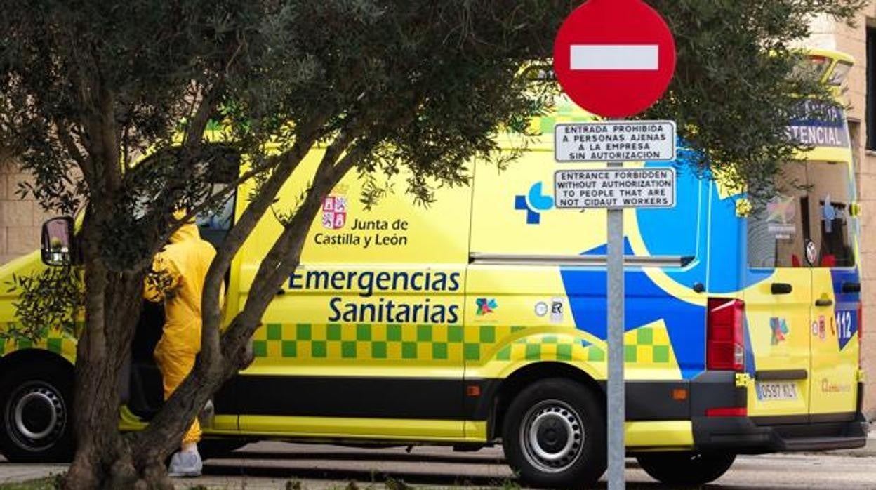 Ambulancia de Emergencias Sanitarias de la Junta de Castilla y León