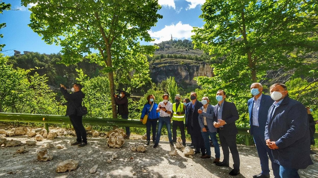 El Estado abre la puerta a un fondo extraordinario para la calle Canónigos de Cuenca tras su derrumbe