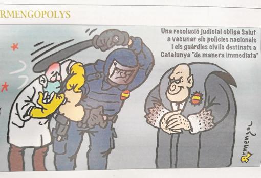 Policías en territorio hostil