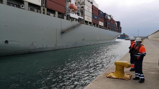 El buque en el que se detectó la cepa india zarpa del puerto de Valencia al darse por extinguido el brote