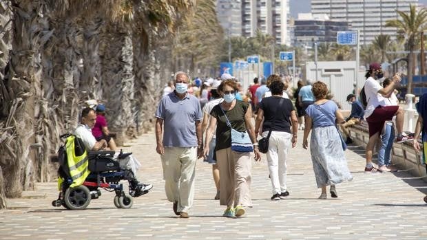 Valencia se acerca a la nueva normalidad con una incidencia de 29 casos por cada 100.000 habitantes