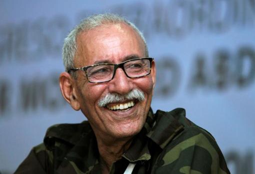 Brahim Ghali, líder del Polisario, en 2016