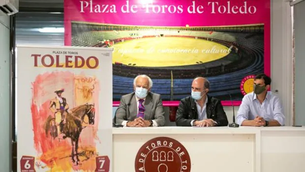 Eugenio de Mora, Álvaro Lorenzo y Tomás Rufo, cartel del Corpus de Toledo