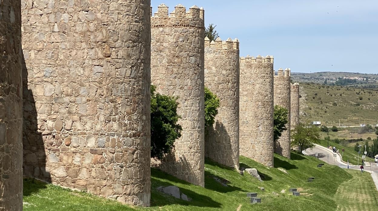 La muralla de Ávila.