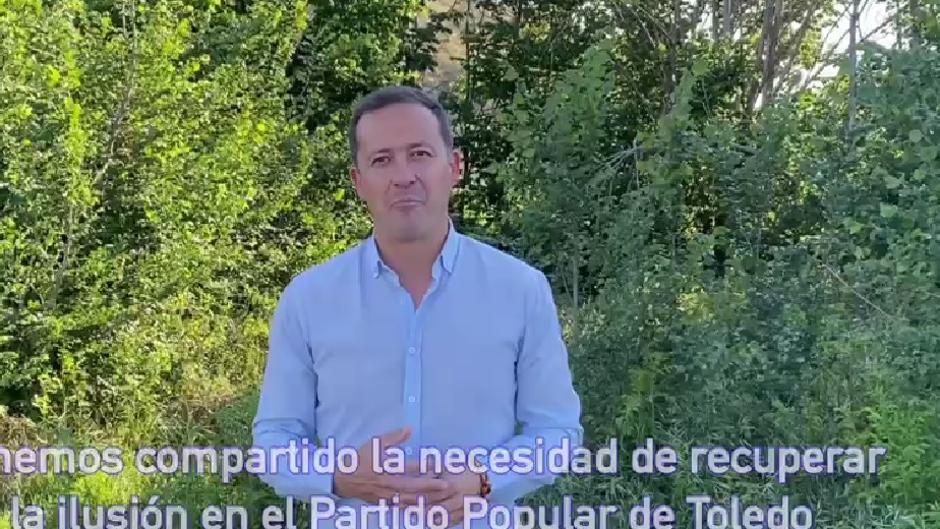 Carlos Velázquez anuncia que se presenta a liderar el PP de Toledo