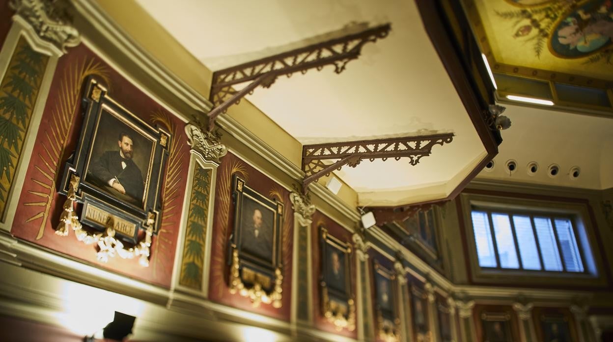 Salón de actos del Ateneo de Madrid