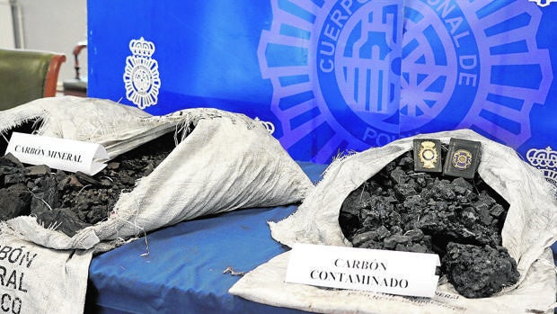 Cocaína de los cárteles disfrazada de carbón: 862 kilos incautados y un cabecilla vasco en prisión