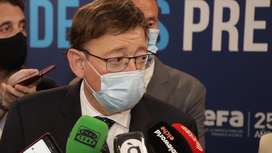 Ximo Puig anuncia las nuevas restricciones en Valencia y el levantamiento del toque de queda desde el lunes