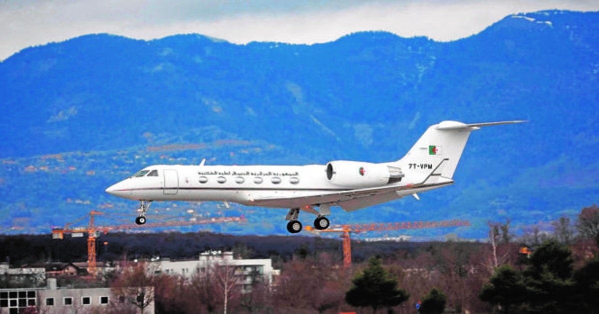 Aeronave del Gobierno argelino, modelo Gulfstream