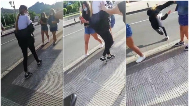 Atropellada una joven de 14 años tras ser empujada a la carretera por sus amigas