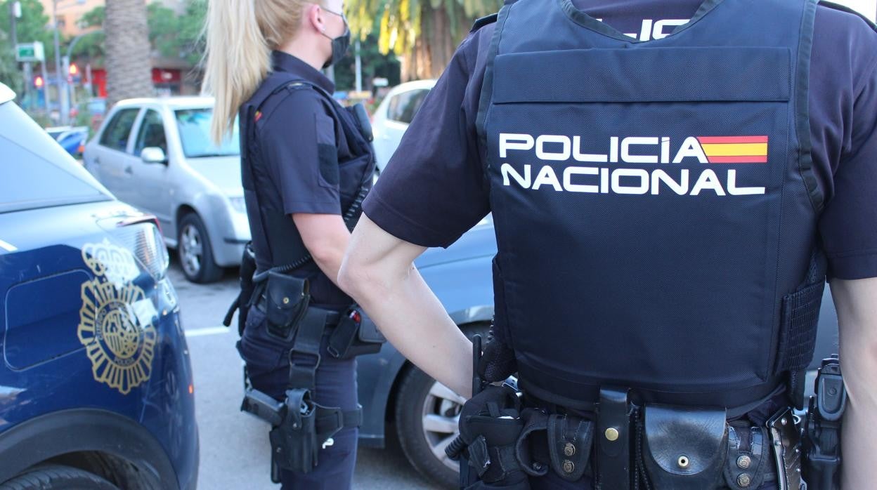 Imagen de agentes de la Policía Nacional