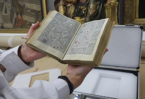 «Libro de las Horas«, procedente de la Catedral de Ciudad Rodrigo