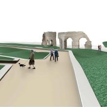 Así quedarán integrados los restos del Cuartel de San Gil en la plaza