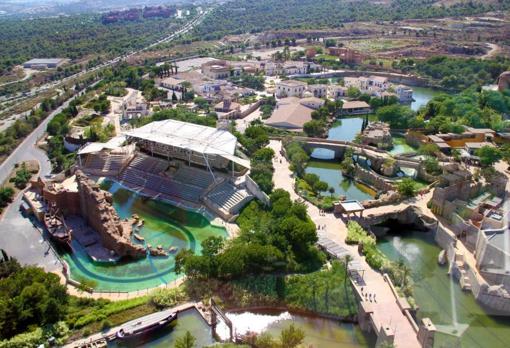 Vista panorámica de Terra Mítica