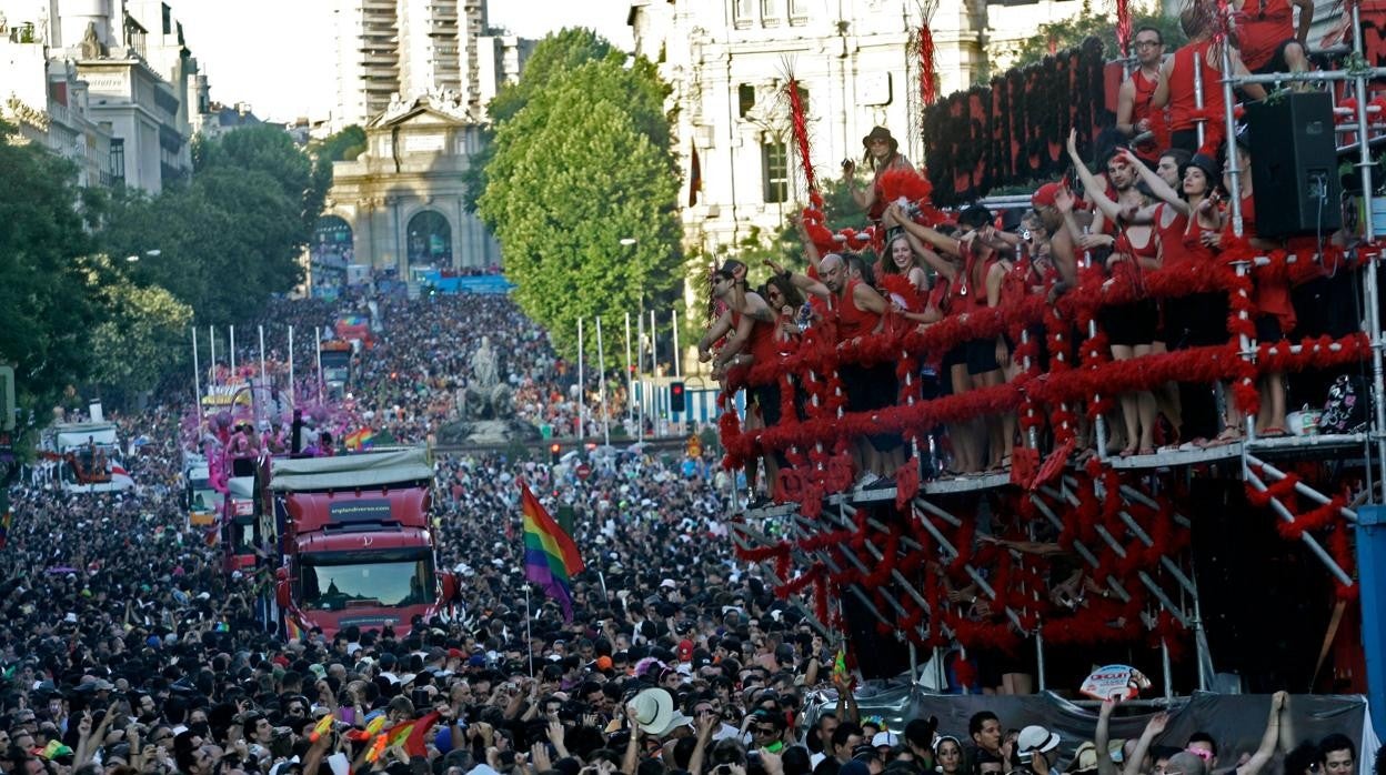 Desfile del dia del Ogullo Gay en Madrid