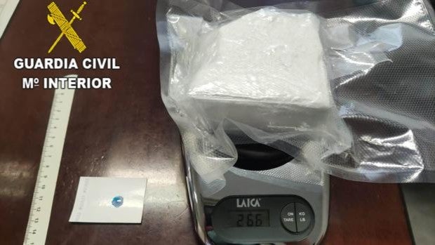 Pillado en la A-2 con 266 gramos de cocaína