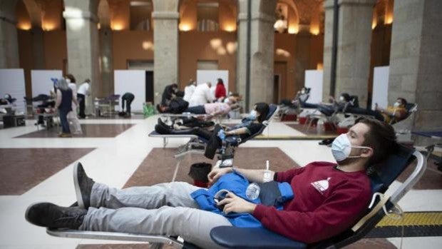 Segundo maratón de donaciones de sangre en la Real Casa de Correos