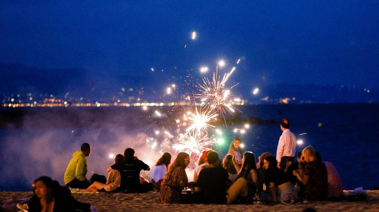 Noche de San Juan en Barcelona