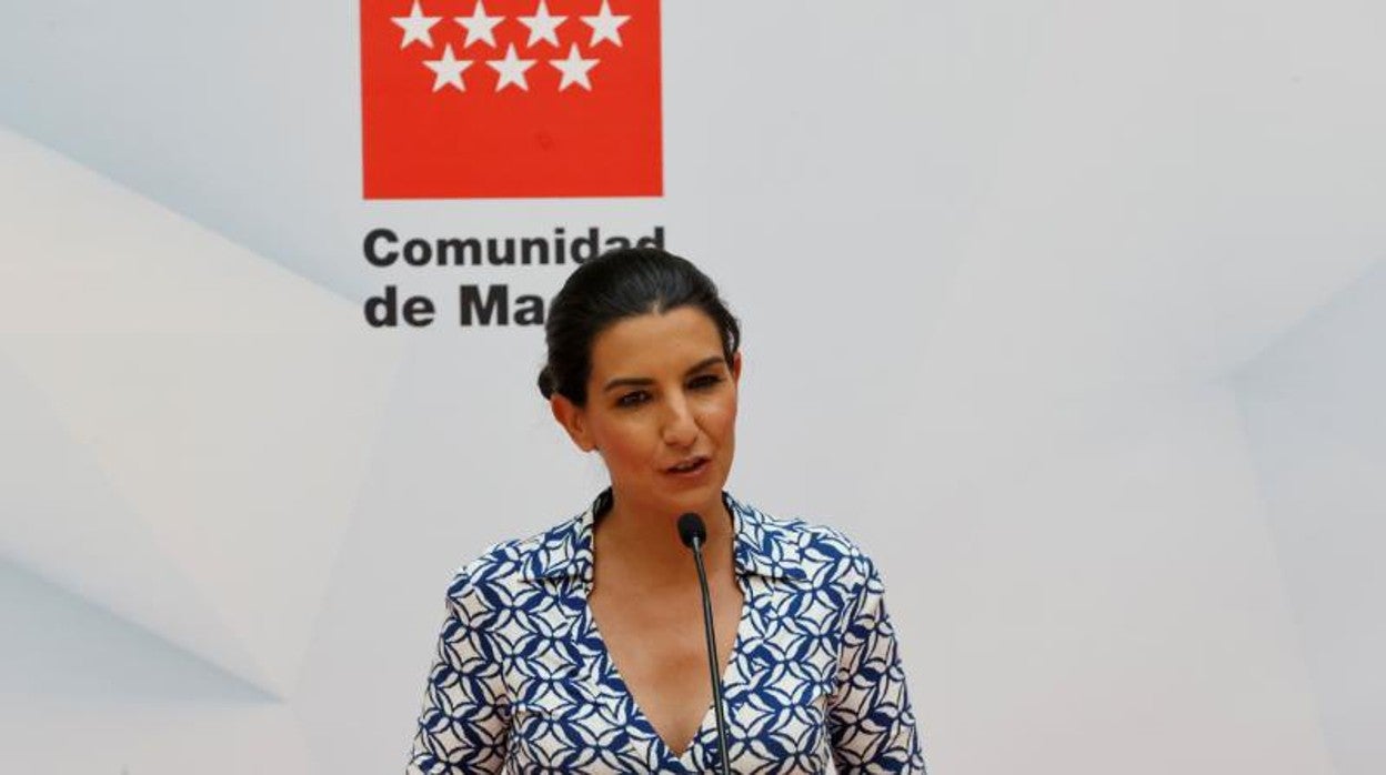 La portavoz de Vox en la Asamblea de Madrid, Rocío Monasterio