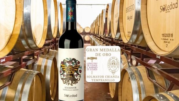 Nuevo hito para Bodega Soledad con una medalla de Gran Oro para su vino Solmayor crianza 2015