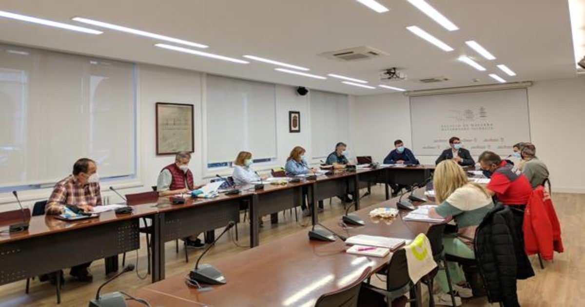 Imagen de la reunión para organizar las acampadas juveniles con todas las medidas posibles frente al Covid-19.