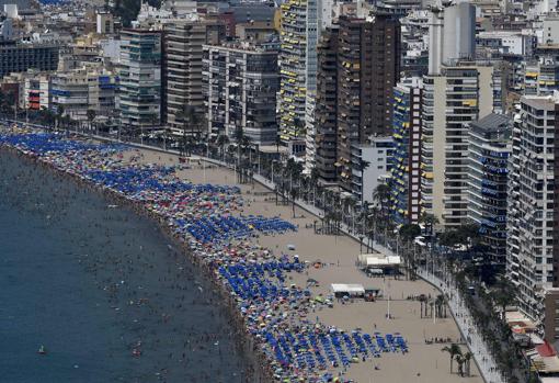 Imagen tomada en la localidad de Benidorm