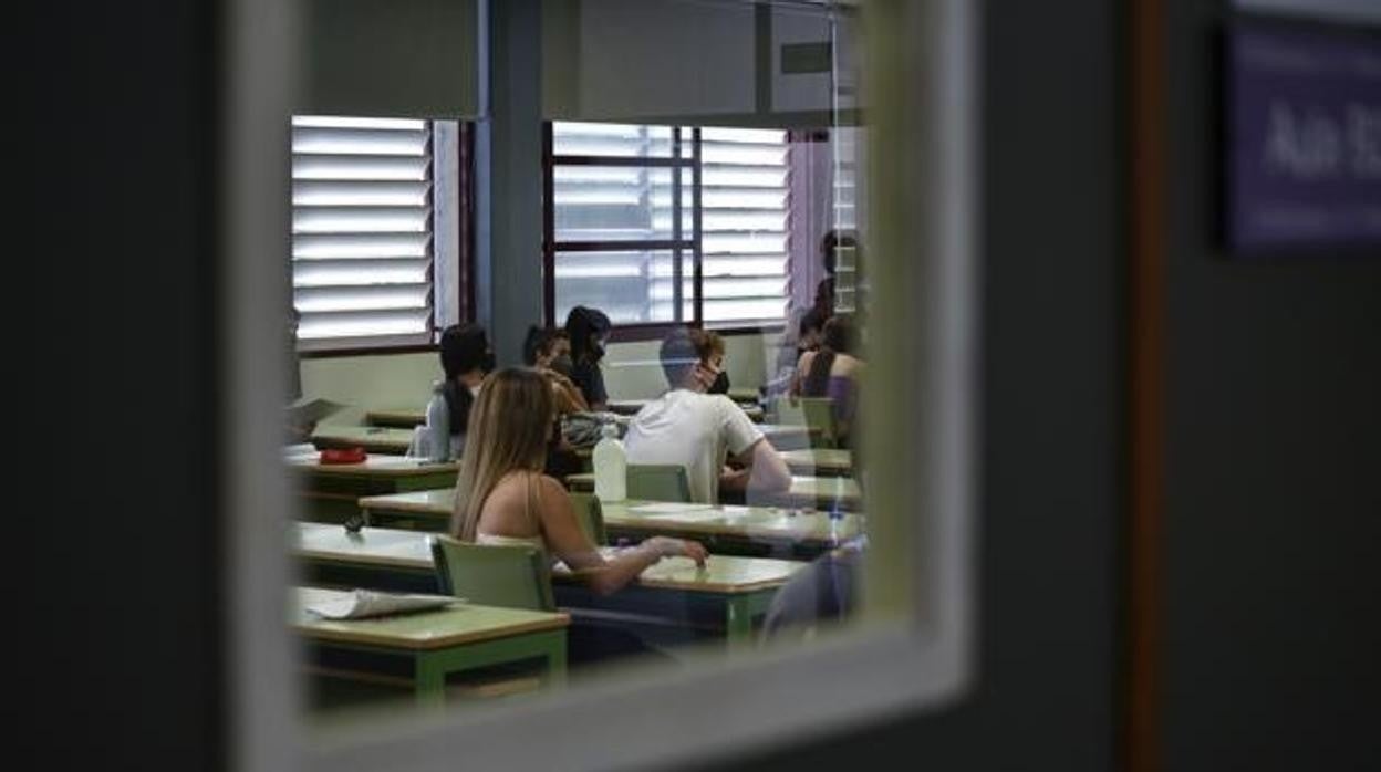 Imagen de las PAU 2021 en la Universidad Politécnica de Valencia