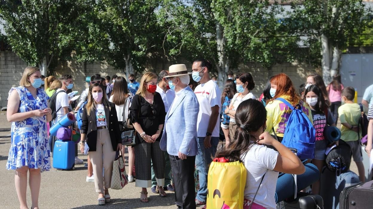 Blanco y Varela han acudido este miércoles a la Feria de Muestra