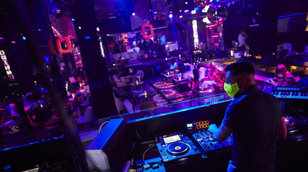 Interior de la discoteca Opium de Madrid