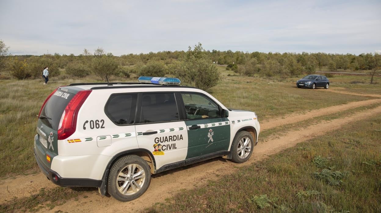 Agentes de la Guardia Civil acudieron al lugar de los hechos