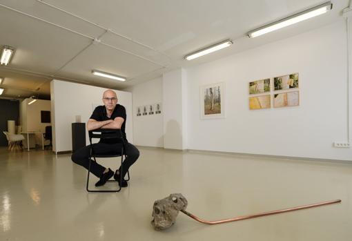 Pedro Gallego de Lerma trasladó su galería La Gran de Valladolid a Carabanchel a finales de 2019