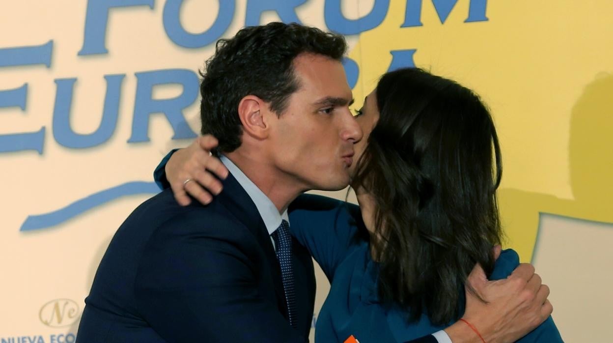 Albert Rivera e Inés Arrimadas, ambos líderes de Ciudadanos