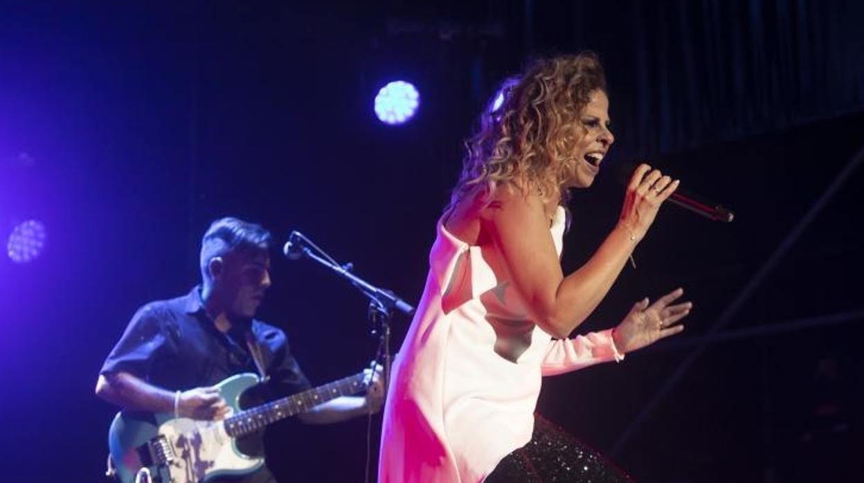 Pastora Soler, en un reciente concierto