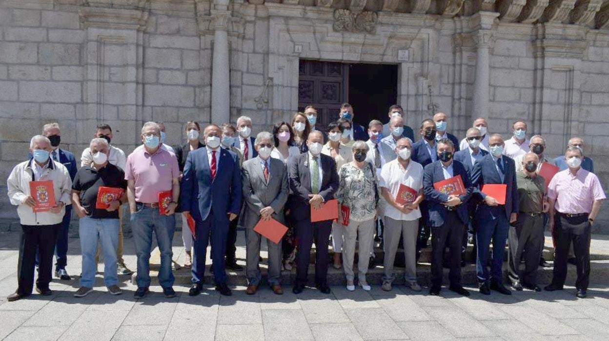 Asistentes al 30 aniversario del Consejo Comarcal del Bierzo