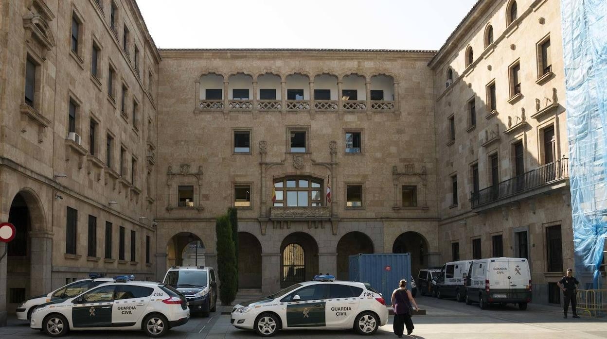 Fotografía de archivo de la Audiencia Provincial de Salamanca.